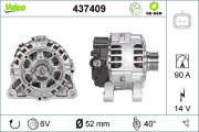 437409 Alternátor VALEO RE-GEN REMANUFACTURED VALEO