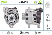 437455 Alternátor VALEO RE-GEN REMANUFACTURED VALEO