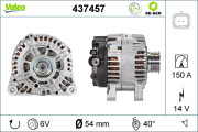 437457 Alternátor VALEO RE-GEN REMANUFACTURED VALEO