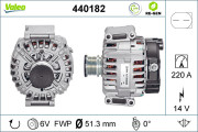 440182 Alternátor VALEO RE-GEN REMANUFACTURED VALEO