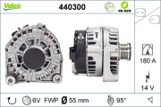 440300 Alternátor VALEO RE-GEN REMANUFACTURED VALEO