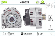 440322 Alternátor VALEO RE-GEN REMANUFACTURED VALEO