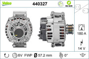 440327 Alternátor VALEO RE-GEN REMANUFACTURED VALEO