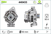 440433 Alternátor VALEO RE-GEN REMANUFACTURED VALEO