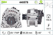 440578 Alternátor VALEO RE-GEN REMANUFACTURED VALEO