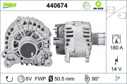 440674 Alternátor VALEO RE-GEN REMANUFACTURED VALEO