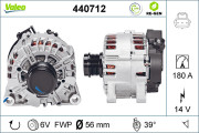 440712 Alternátor VALEO RE-GEN REMANUFACTURED VALEO