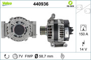 440936 Alternátor VALEO RE-GEN REMANUFACTURED VALEO