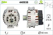 440938 Alternátor VALEO RE-GEN REMANUFACTURED VALEO