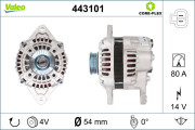 443101 Alternátor VALEO CORE-FLEX VALEO