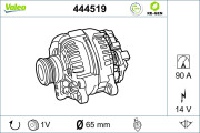 444519 Alternátor VALEO RE-GEN REMANUFACTURED VALEO