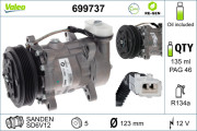 699737 Kompresor klimatizácie VALEO RE-GEN REMANUFACTURED VALEO