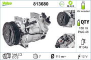 813680 Kompresor klimatizácie VALEO RE-GEN REMANUFACTURED VALEO