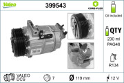 399543 Kompresor klimatizácie VALEO CORE-FLEX VALEO