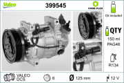 399545 Kompresor klimatizácie VALEO CORE-FLEX VALEO