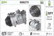699275 Kompresor klimatizácie VALEO CORE-FLEX VALEO