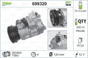 699320 Kompresor klimatizácie VALEO CORE-FLEX VALEO