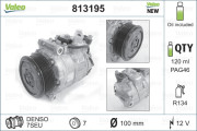 813195 Kompresor klimatizácie VALEO CORE-FLEX VALEO