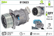 813623 Kompresor klimatizácie VALEO RE-GEN REMANUFACTURED VALEO