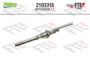 2103315 Hlavný spojkový valec FTE CLUTCH ACTUATION VALEO