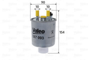 587093 Palivový filter VALEO