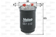 587512 Palivový filter VALEO