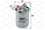 587529 Palivový filter VALEO