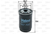 587700 Palivový filter VALEO