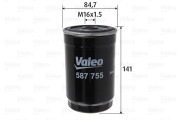 587755 Palivový filter VALEO