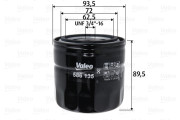 586135 Olejový filter VALEO