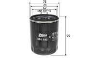 586145 Olejový filter VALEO