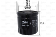 586147 Olejový filter VALEO