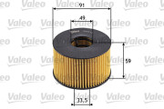 586513 Olejový filter VALEO