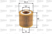 586536 Olejový filter VALEO