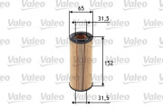 586545 Olejový filter VALEO