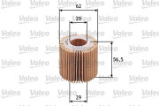 586581 Olejový filter VALEO