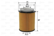 586618 Olejový filter VALEO