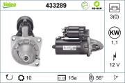 433289 żtartér VALEO RE-GEN REMANUFACTURED VALEO