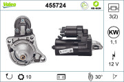 455724 żtartér VALEO RE-GEN REMANUFACTURED VALEO