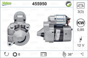 455950 żtartér VALEO RE-GEN REMANUFACTURED VALEO