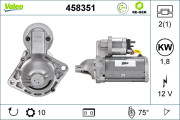 458351 żtartér VALEO RE-GEN REMANUFACTURED VALEO