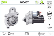 460437 żtartér VALEO RE-GEN REMANUFACTURED VALEO