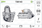 726143 żtartér REMANUFACTURED CLASSIC VALEO