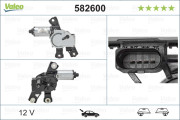 582600 Motor stieračov ORIGINAL PART VALEO