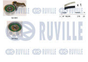 550156 Sada ozubeného remeňa RUVILLE