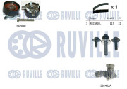 5503041 Vodné čerpadlo + sada ozubeného remeňa RUVILLE