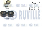 570069 Ozubený klinový remeň - Sada RUVILLE