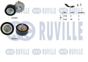 570119 Ozubený klinový remeň - Sada RUVILLE