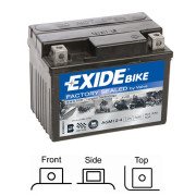 AGM12-4 żtartovacia batéria EXIDE AGM Ready EXIDE