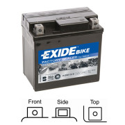 AGM12-5 żtartovacia batéria EXIDE AGM Ready EXIDE